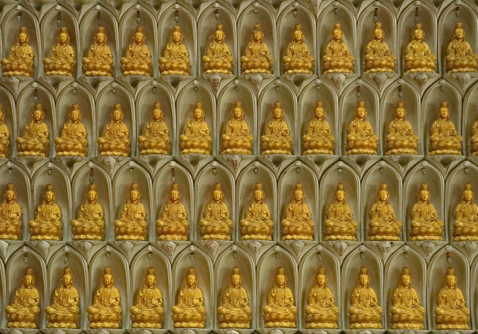 Sony a7 II + Sony FE 28-70mm F3.5-5.6 OSS sample photo. Budda wall, temple, budda photography