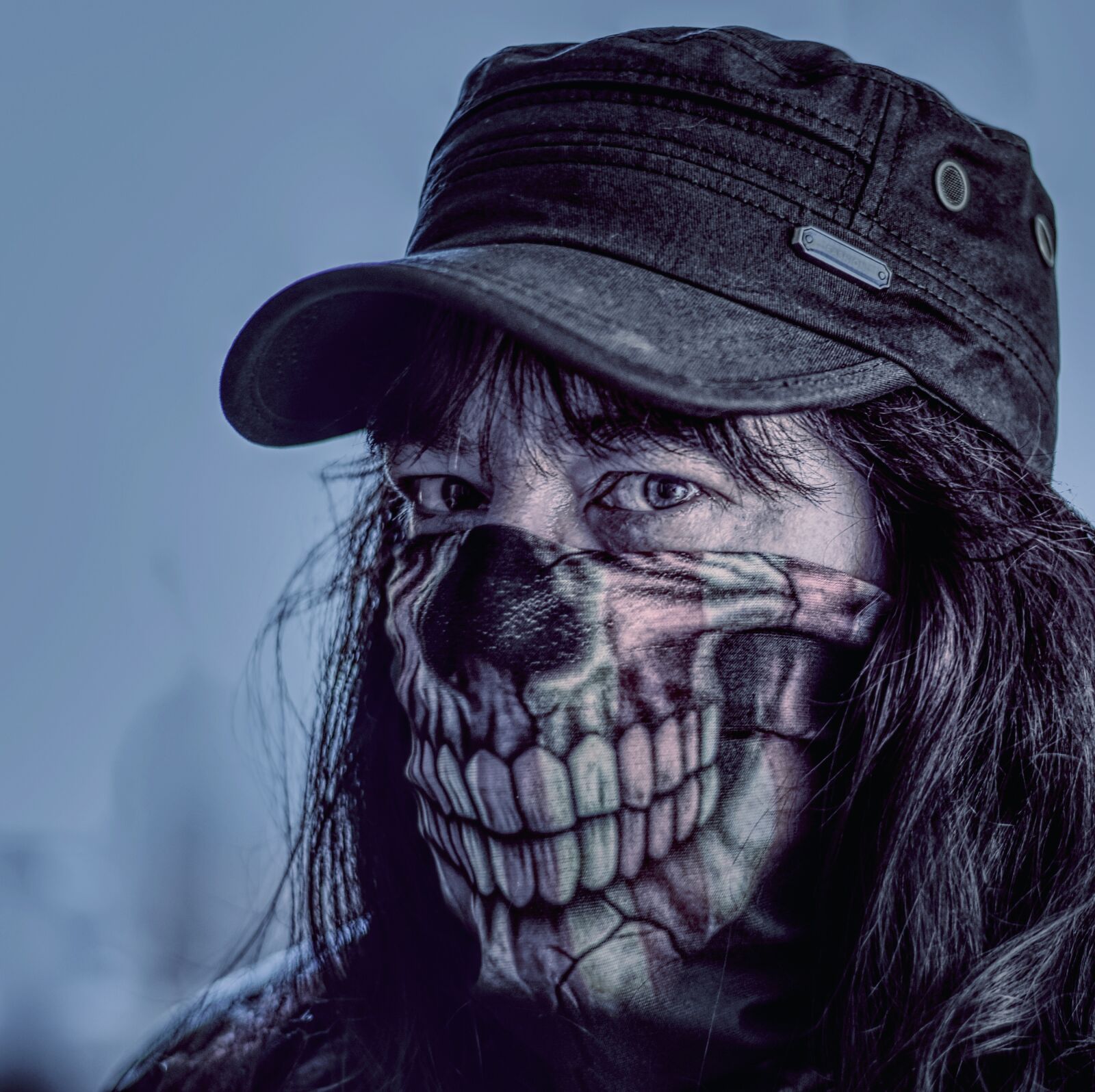 Nikon D7200 sample photo. Person, woman, cap photography