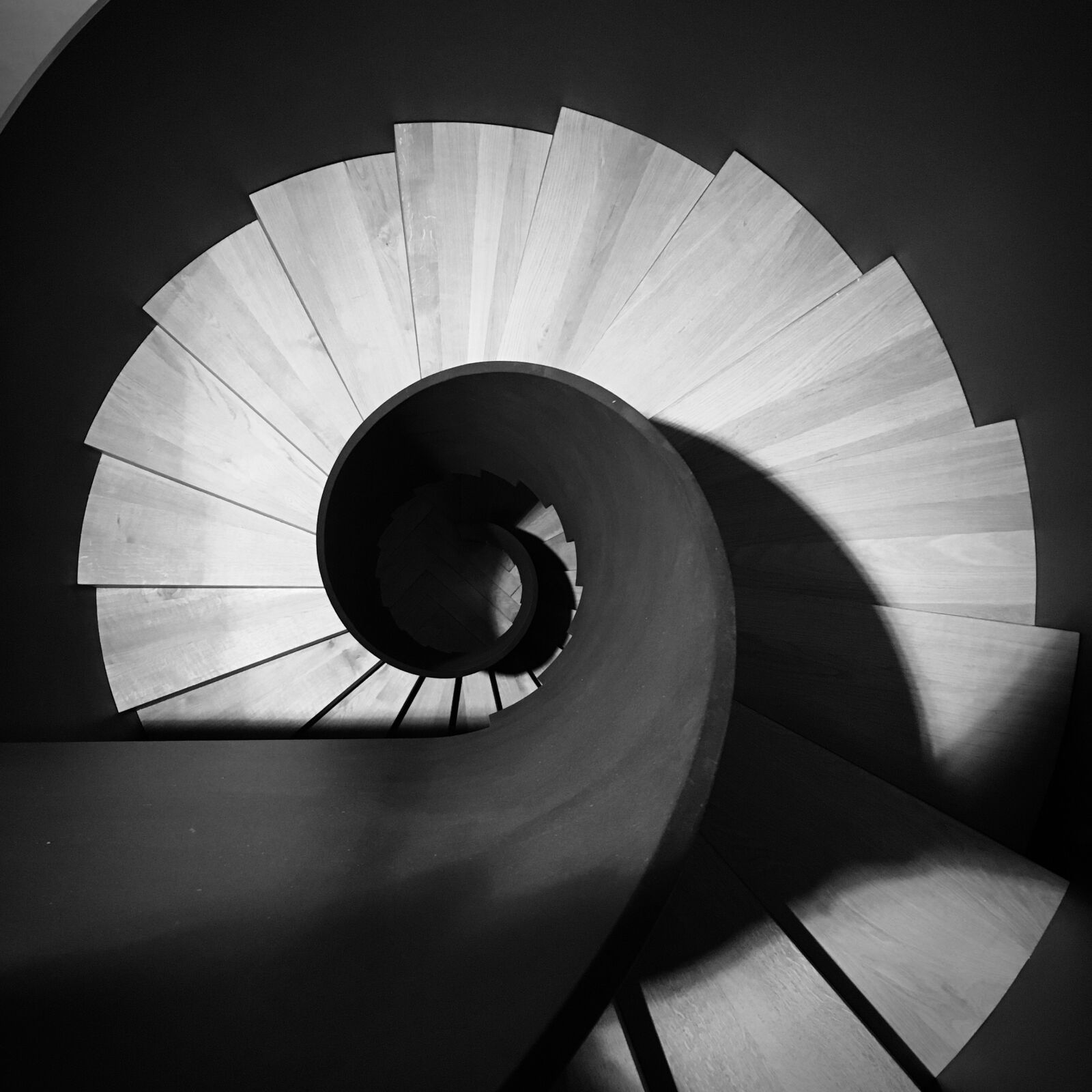 Apple iPhone 6s sample photo. Stairs, black and white photography