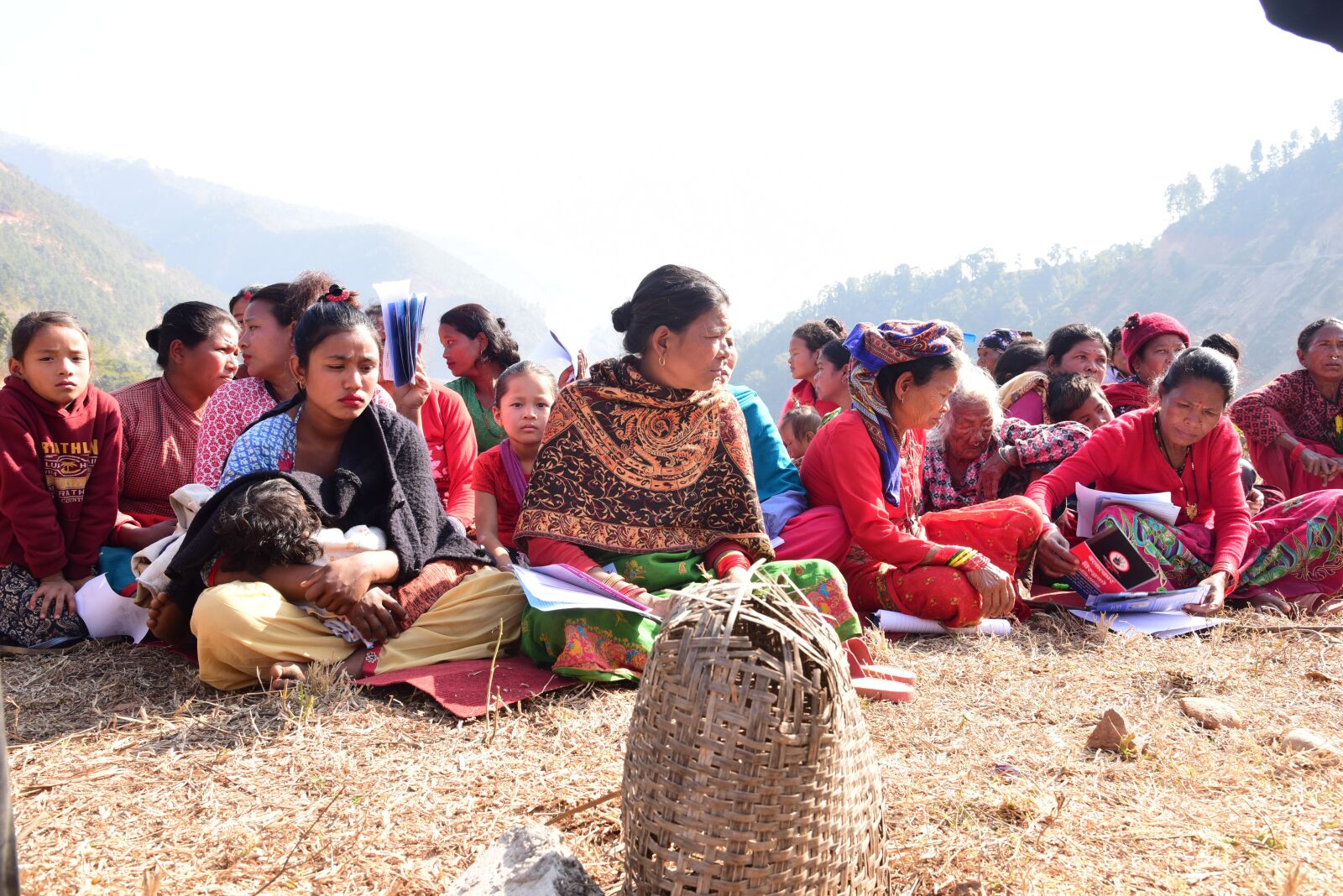 Nikon D750 sample photo. Village, nepal, women photography