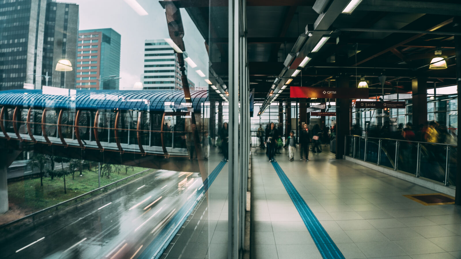 Sony a6300 sample photo. Airport, architecture, blur, buildings photography