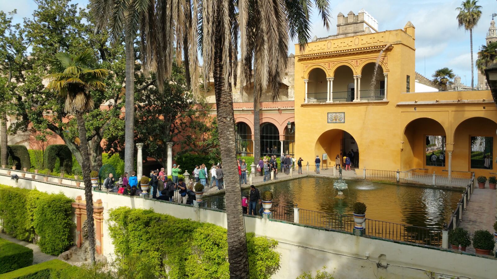 Samsung Galaxy Note4 sample photo. Alc zar of seville photography