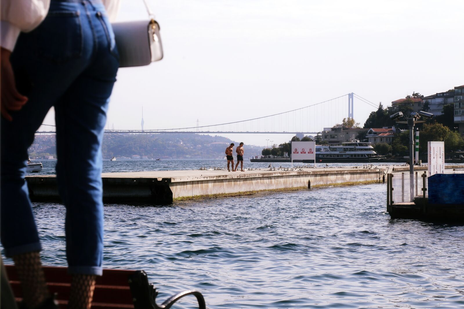 Canon EF 24-105mm F4L IS USM sample photo. Woman, seaside, beach photography