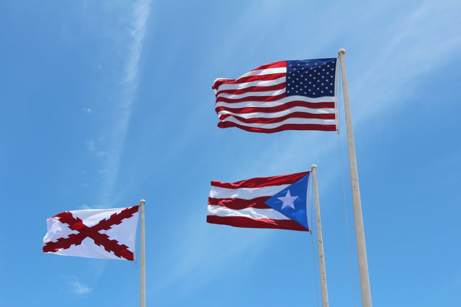 Canon EOS 1200D (EOS Rebel T5 / EOS Kiss X70 / EOS Hi) sample photo. Flags, puerto rico, united photography
