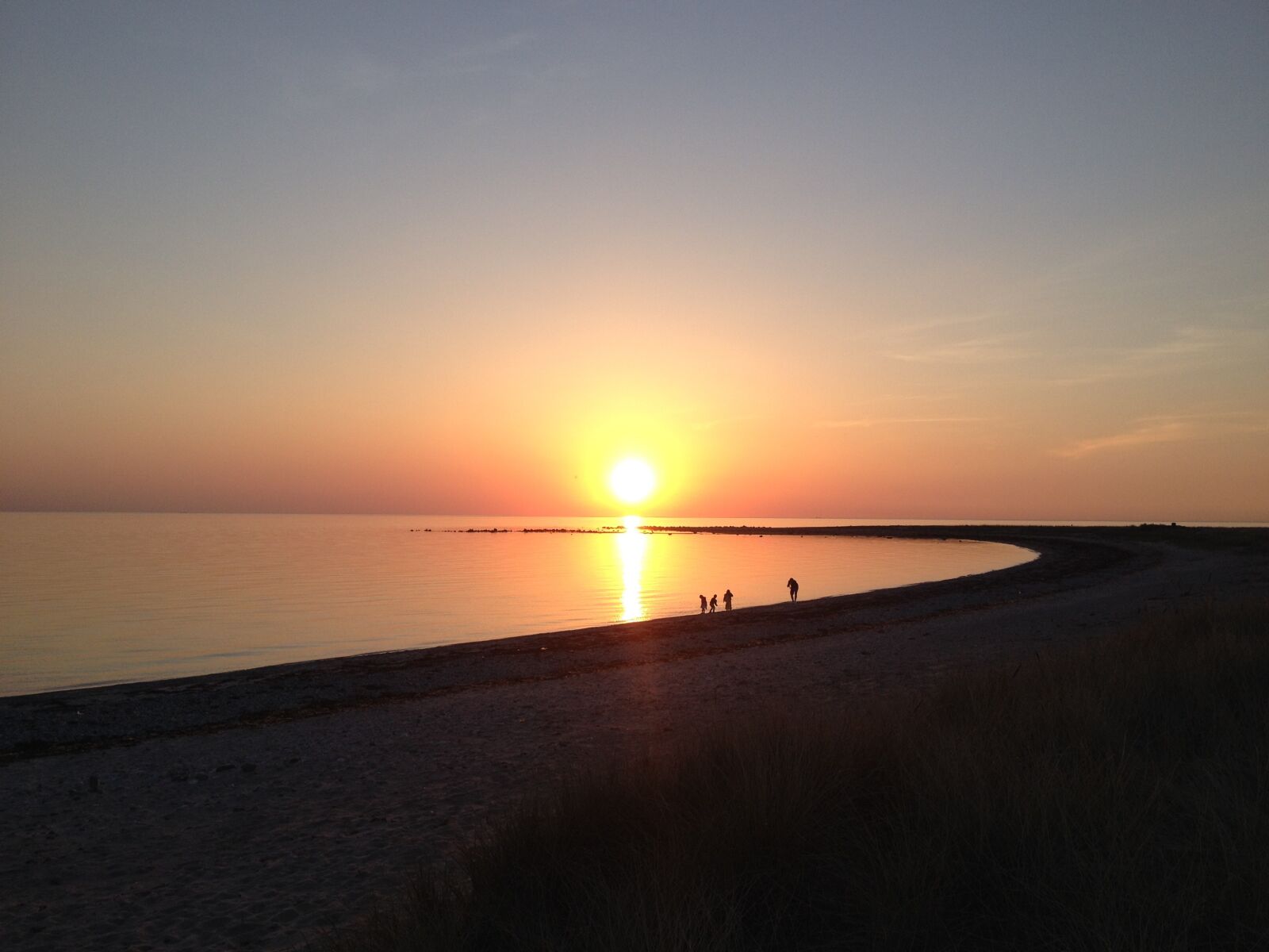 Apple iPhone 4S sample photo. Sunset, sea, evening photography