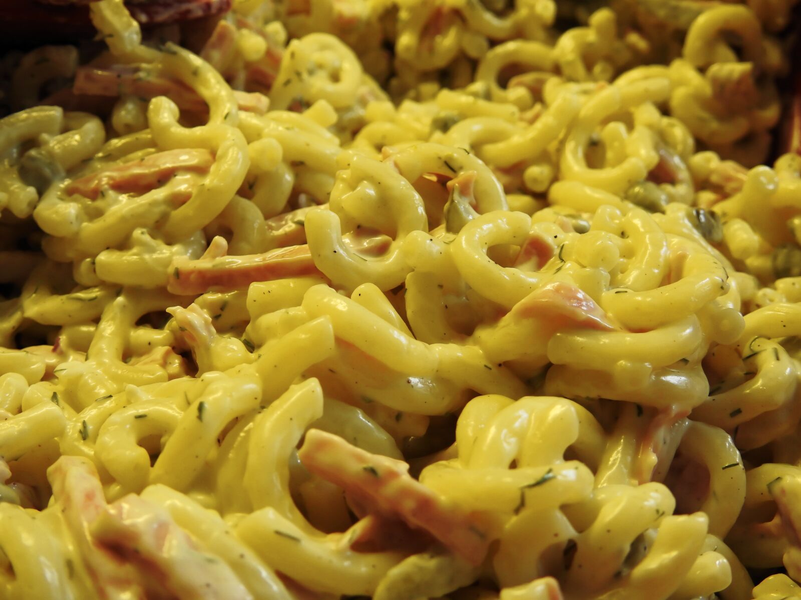 Nikon Coolpix P900 sample photo. Salad, pasta salad, noodle photography
