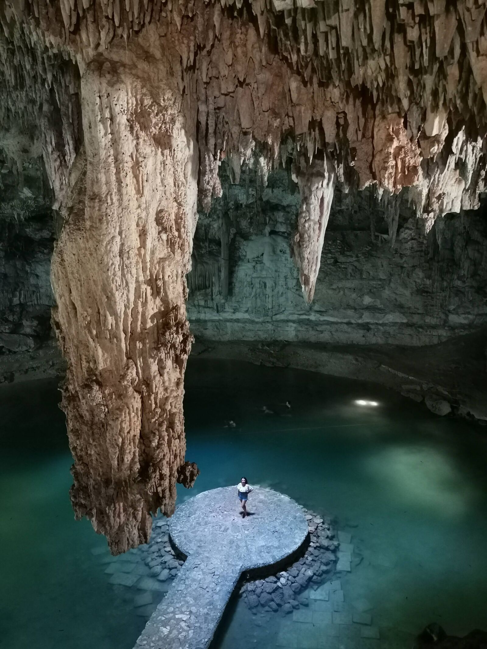 HUAWEI P30 Pro sample photo. Mexico, cenote, cave photography