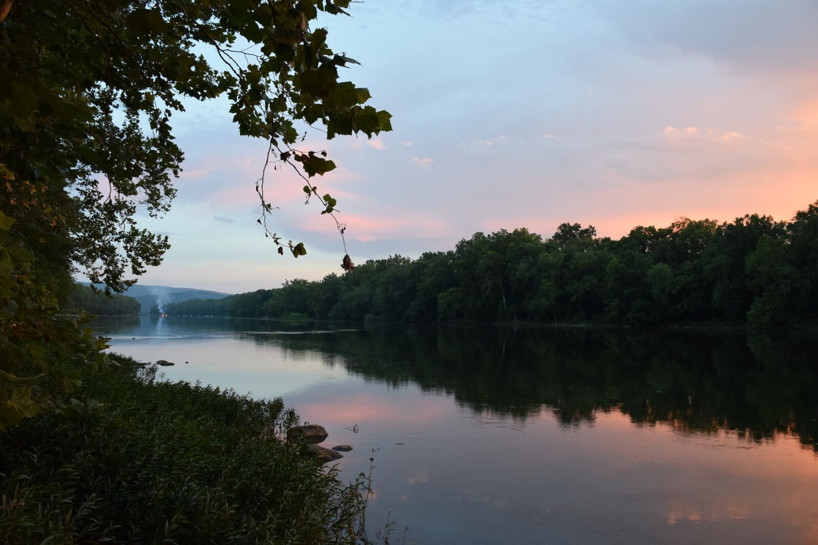 Nikon D5300 sample photo. Potomac river, sunset, landscape photography