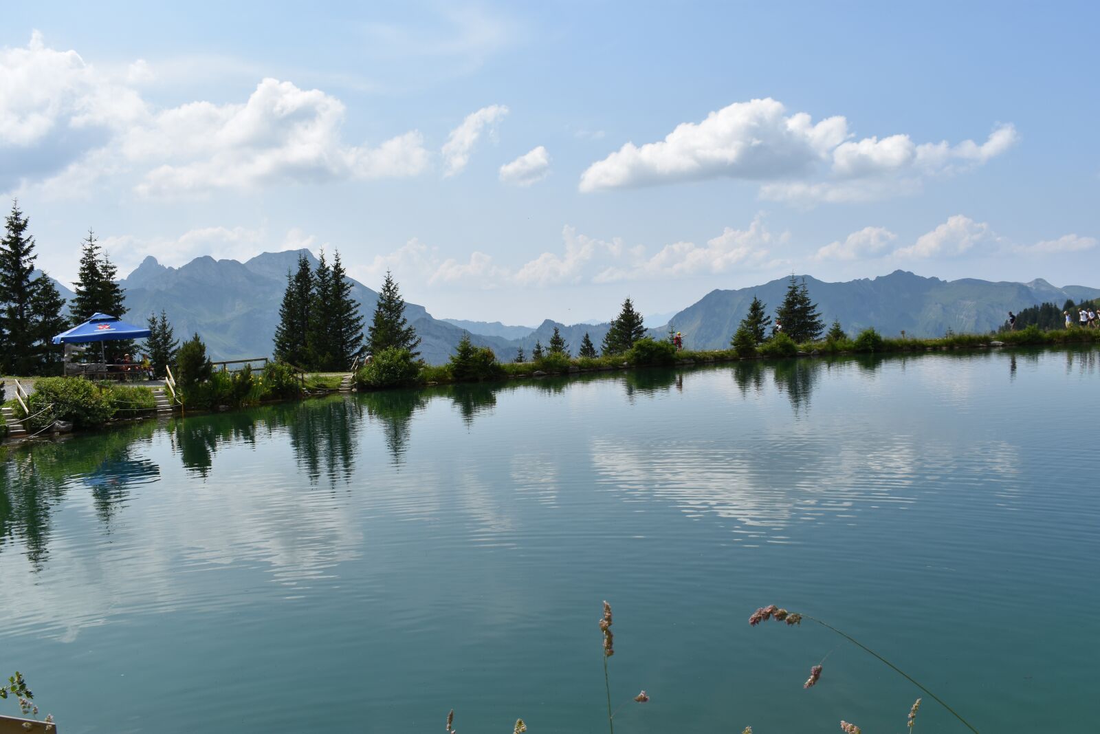Nikon D3400 sample photo. Switzerland, mountains, lake photography