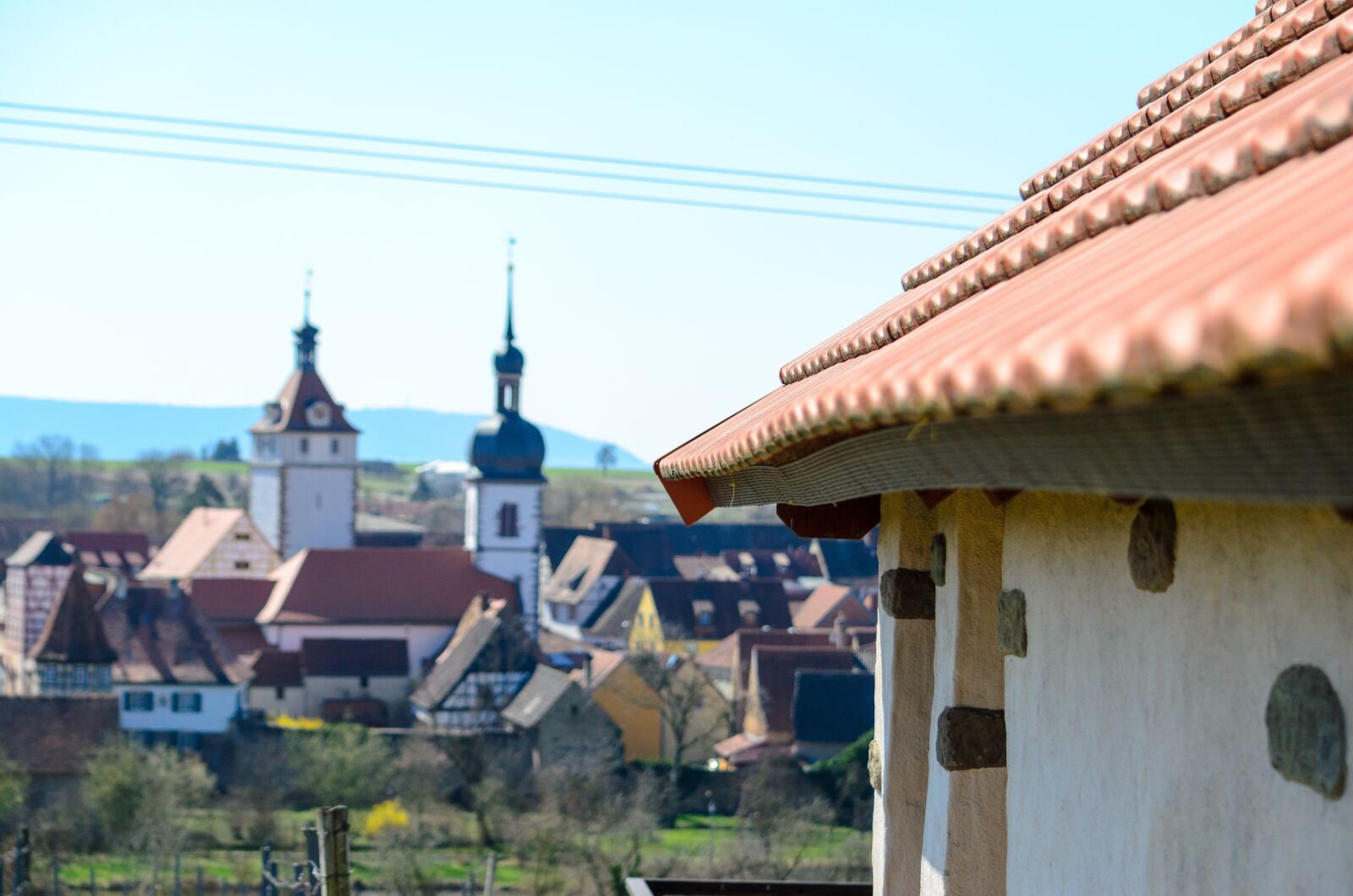 Nikon D5100 sample photo. Village, prichsenstadt, panorama photography