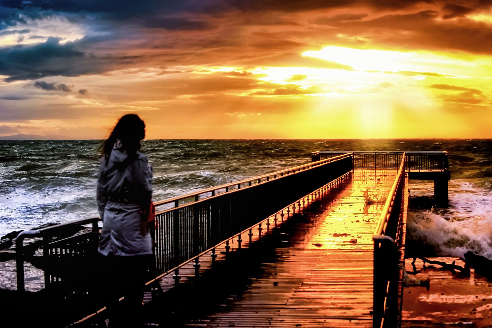 Nikon D700 sample photo. Landscape, sunset, mood photography