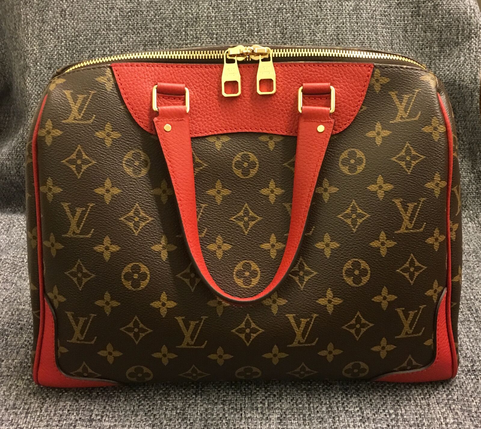 Apple iPhone 6s sample photo. Handbag, bag, vuitton photography