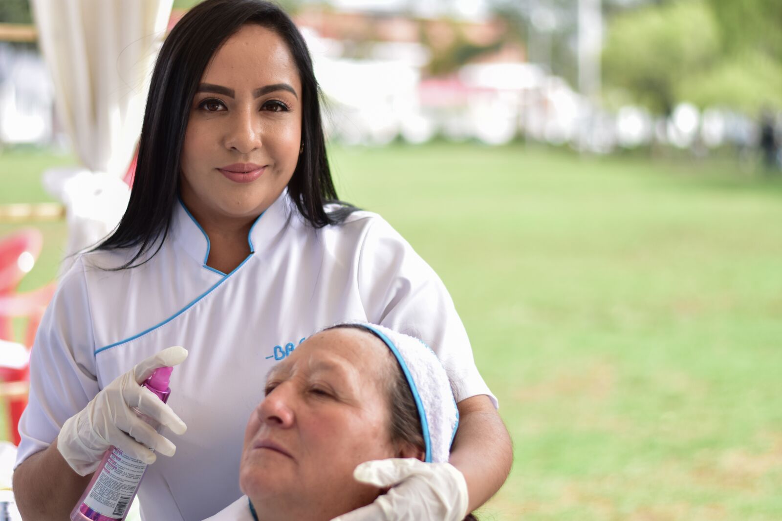 Nikon D3400 sample photo. Facial cleansing, complexion, cosmetology photography