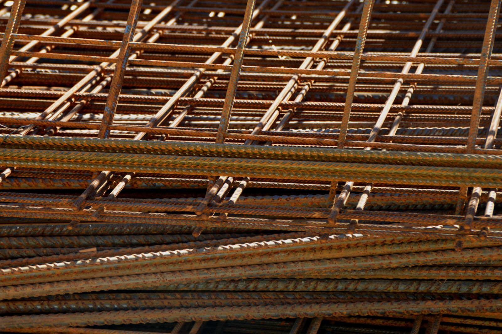 Nikon D3200 sample photo. Steel for construction, matting photography