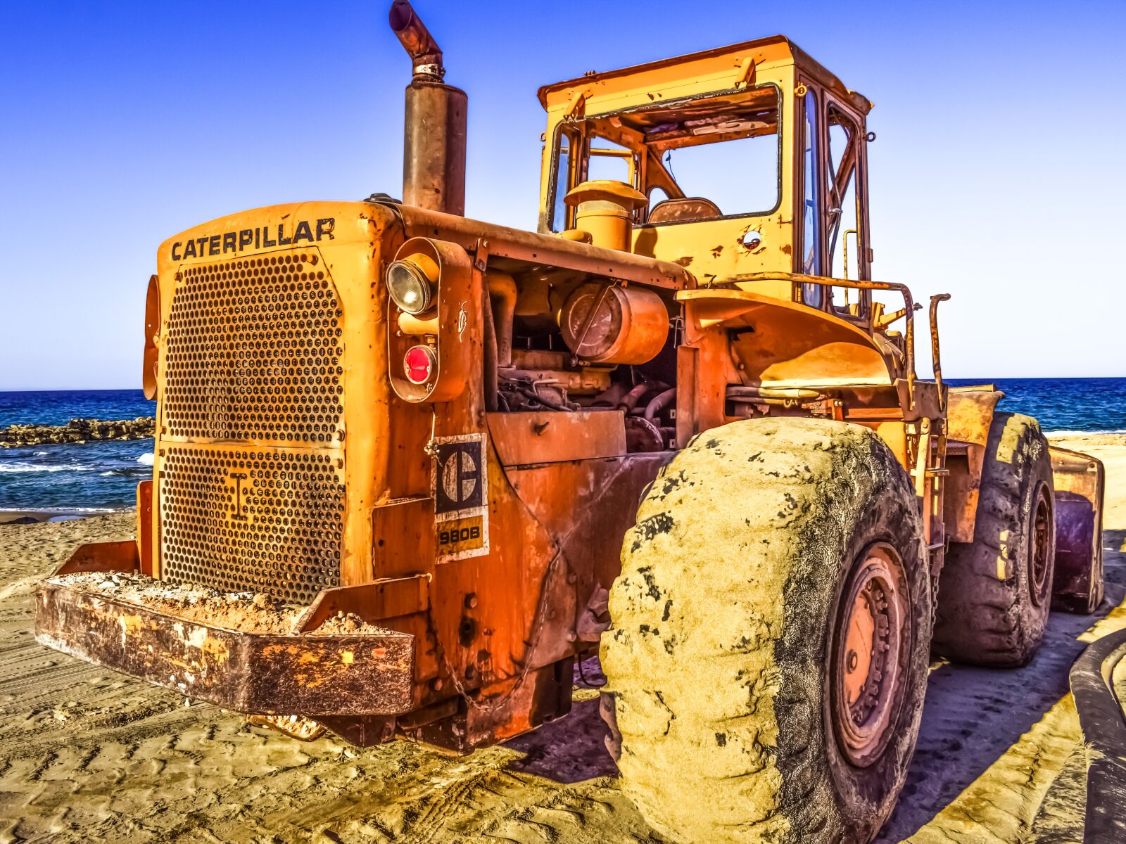Nikon D3300 sample photo. Bulldozer, heavy machine, equipment photography