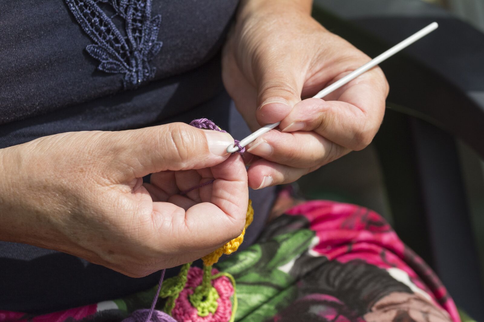 Nikon D5200 sample photo. Hooks, crafts, crochet hook photography