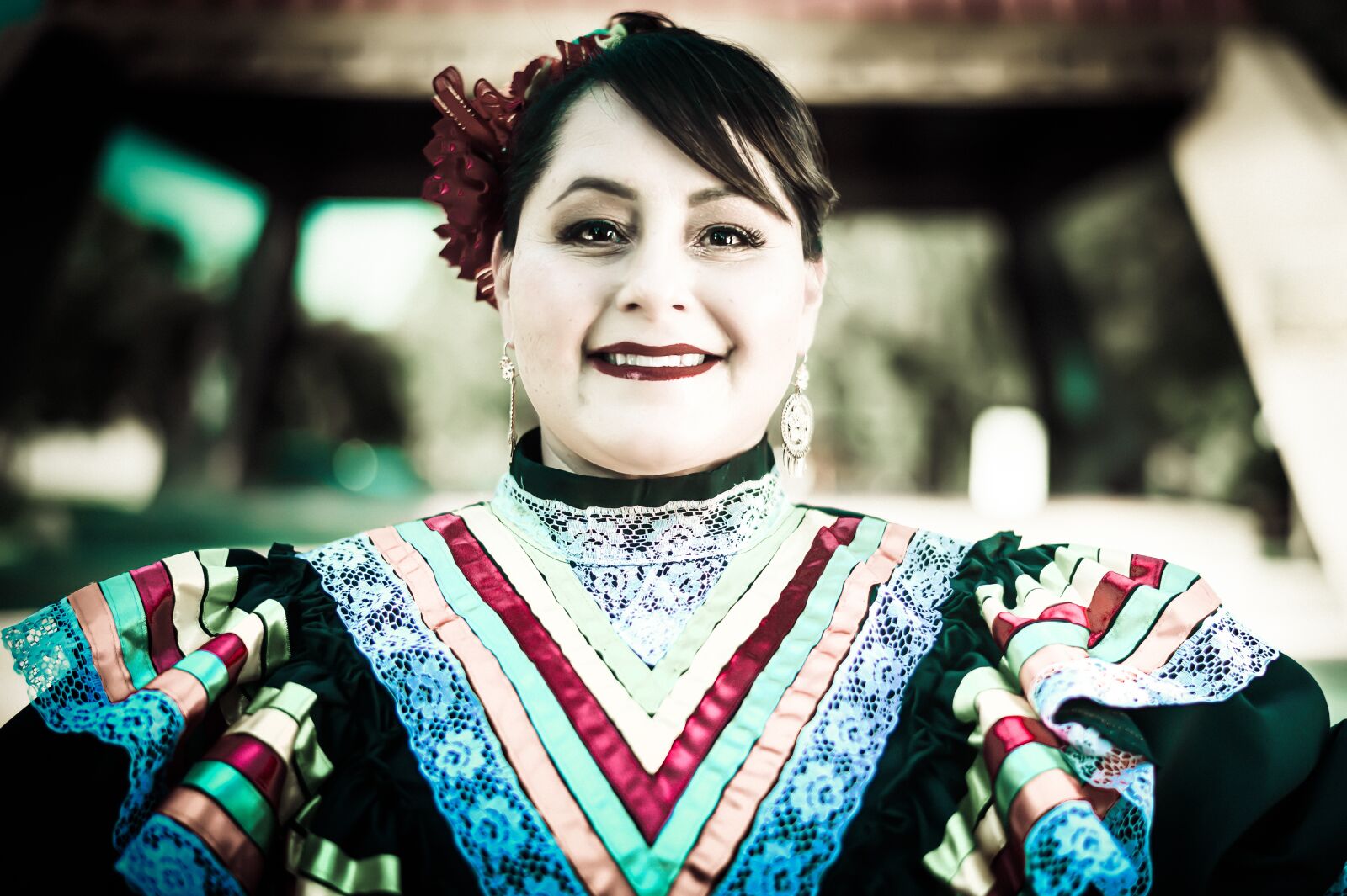 Nikon Z6 sample photo. Mexican, mexican dancer, female photography