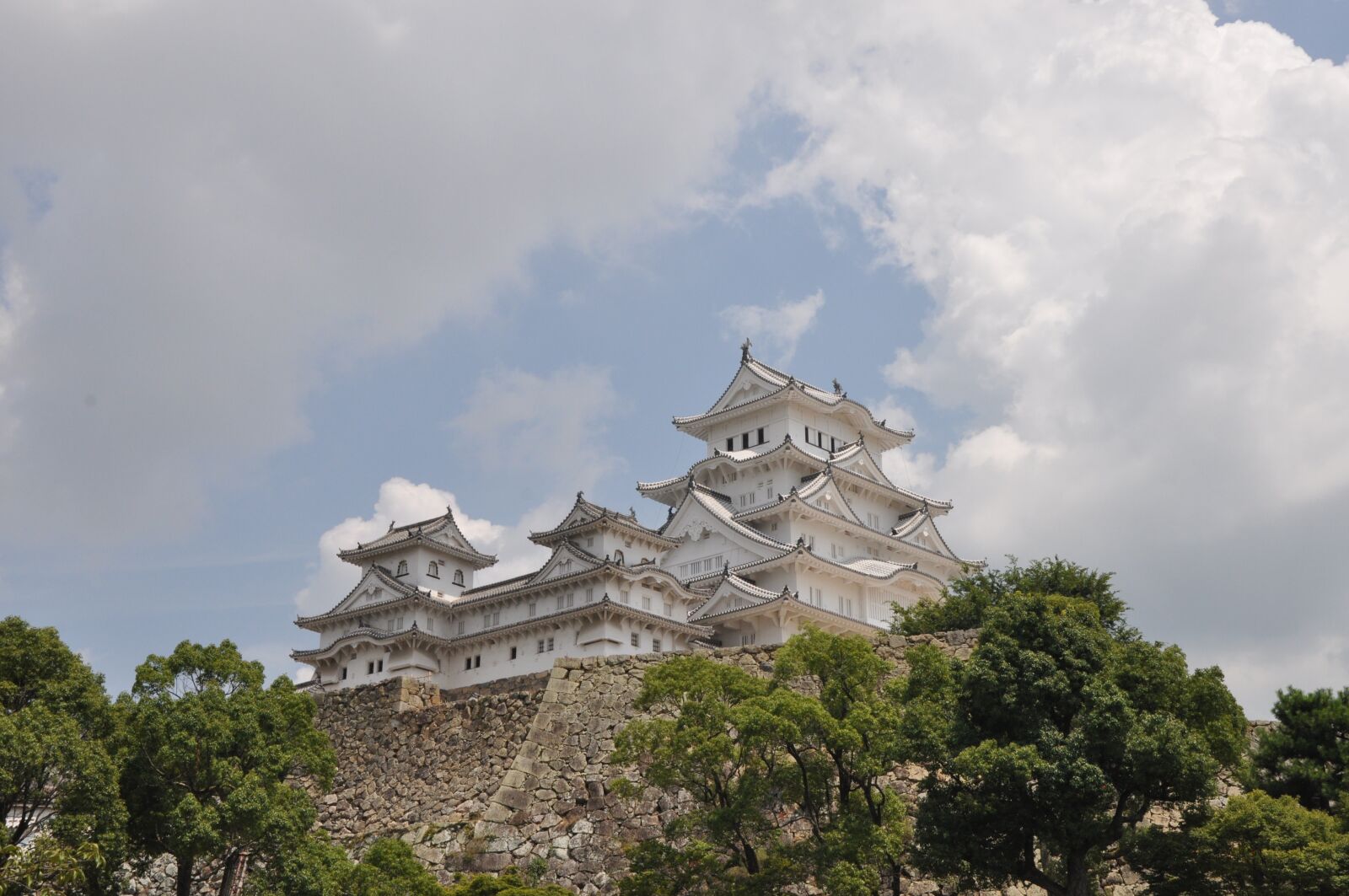 Nikon D5000 sample photo. Japan, castle, himeji photography