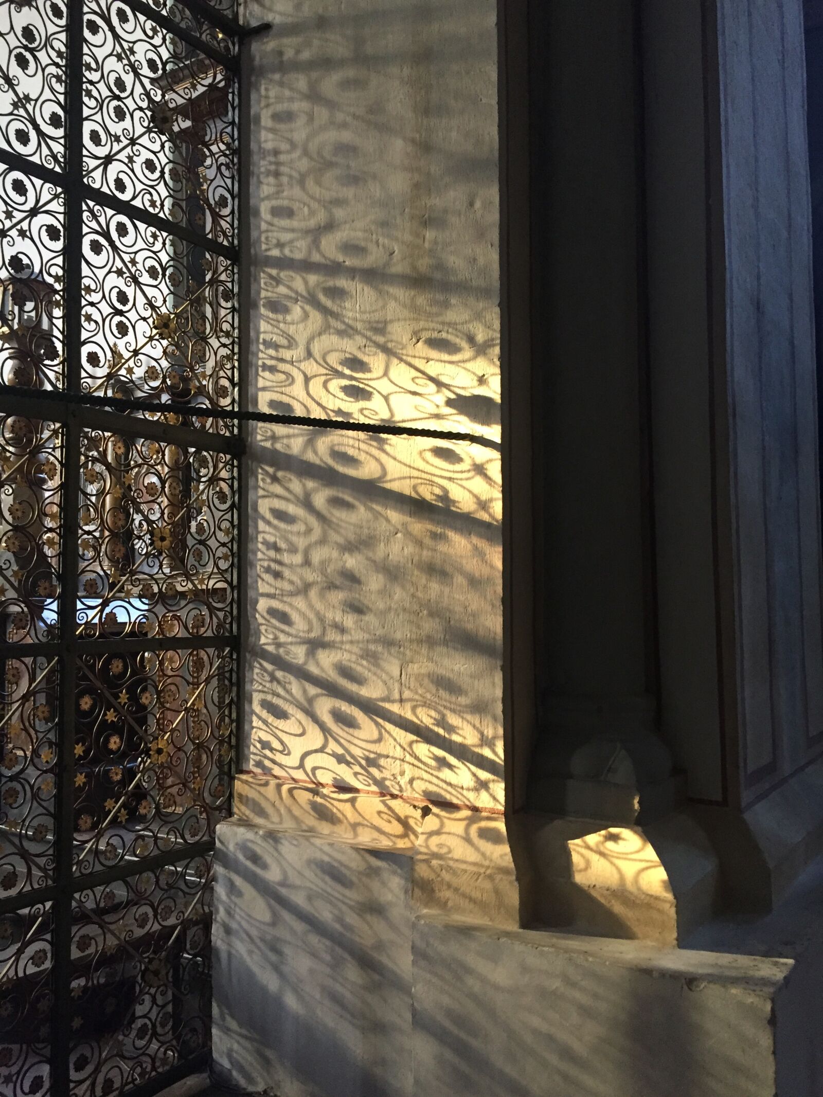 iPhone 6 back camera 4.15mm f/2.2 sample photo. Monastery, morning light, abbey photography