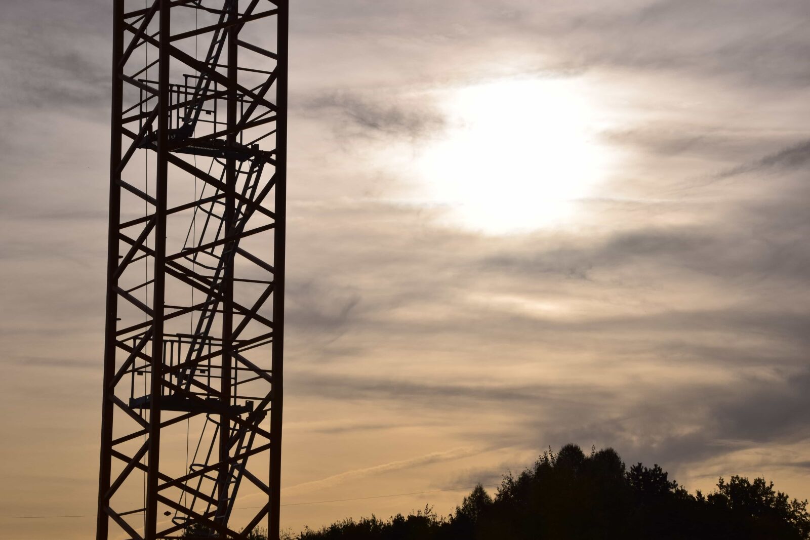Nikon D3300 sample photo. Sky, tower, energy, industry photography
