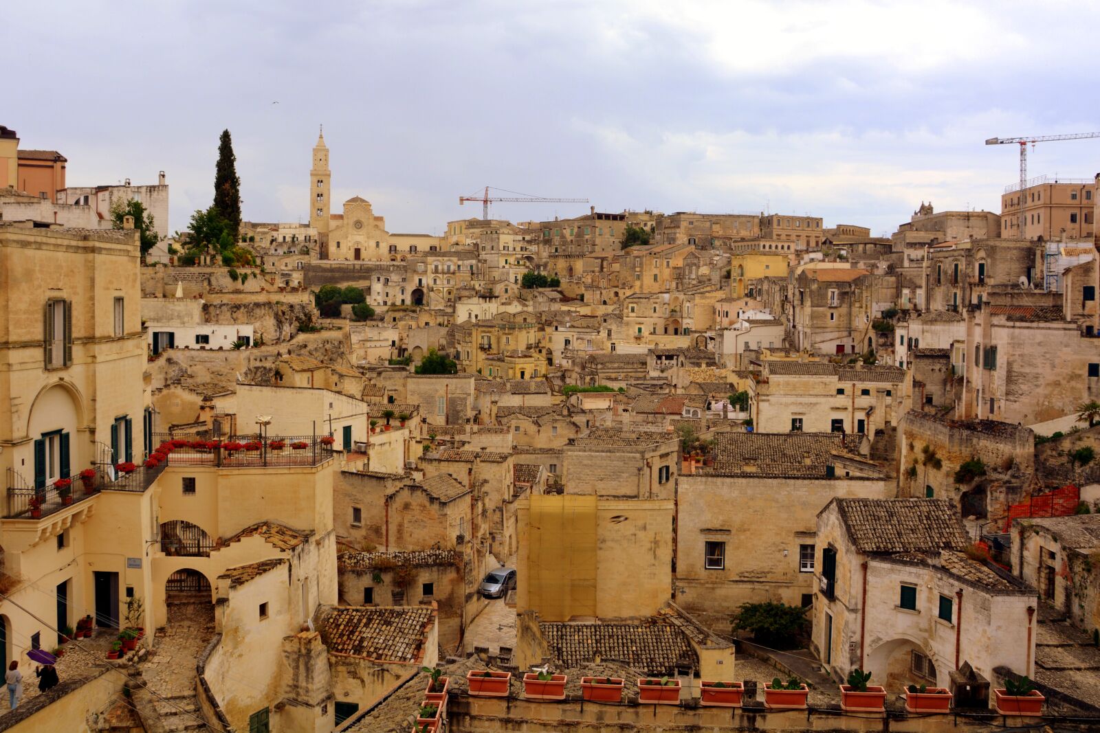 Nikon D7100 sample photo. Matera, houses, old photography