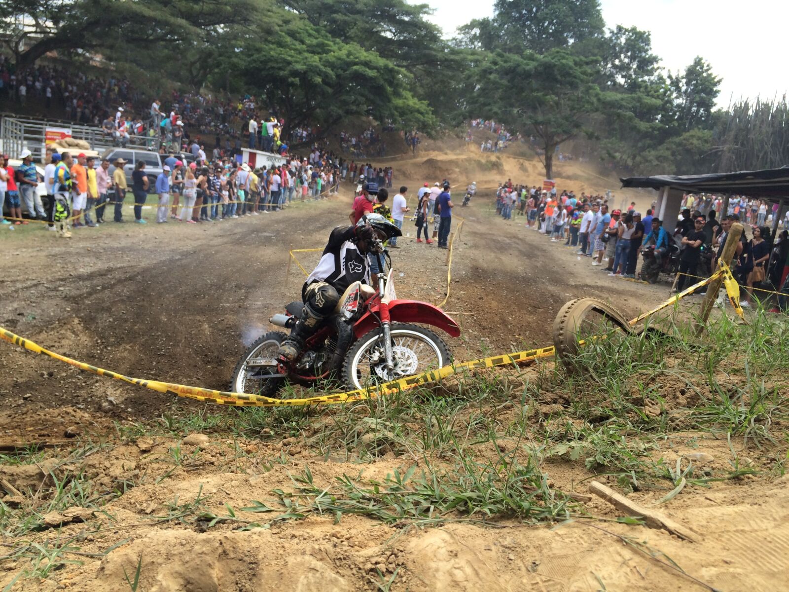 iPhone 5s back camera 4.15mm f/2.2 sample photo. Moto, motocross, arena photography