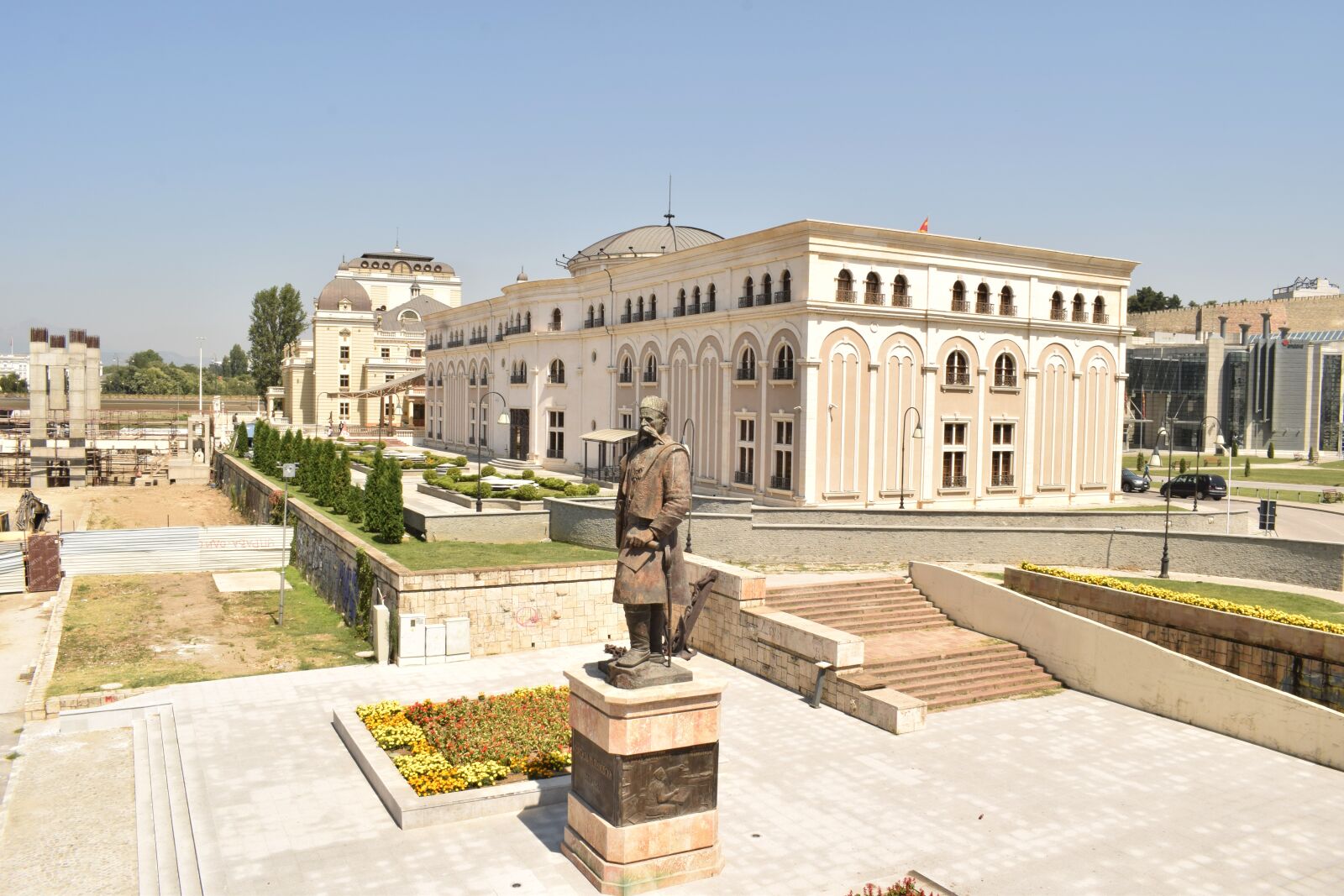 Nikon D3300 sample photo. Ship, skopje, building photography