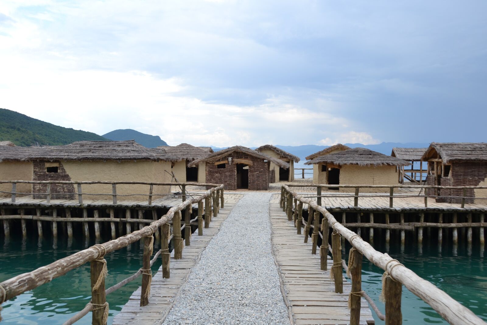 Nikon D3100 sample photo. Museum, water, ohrid photography