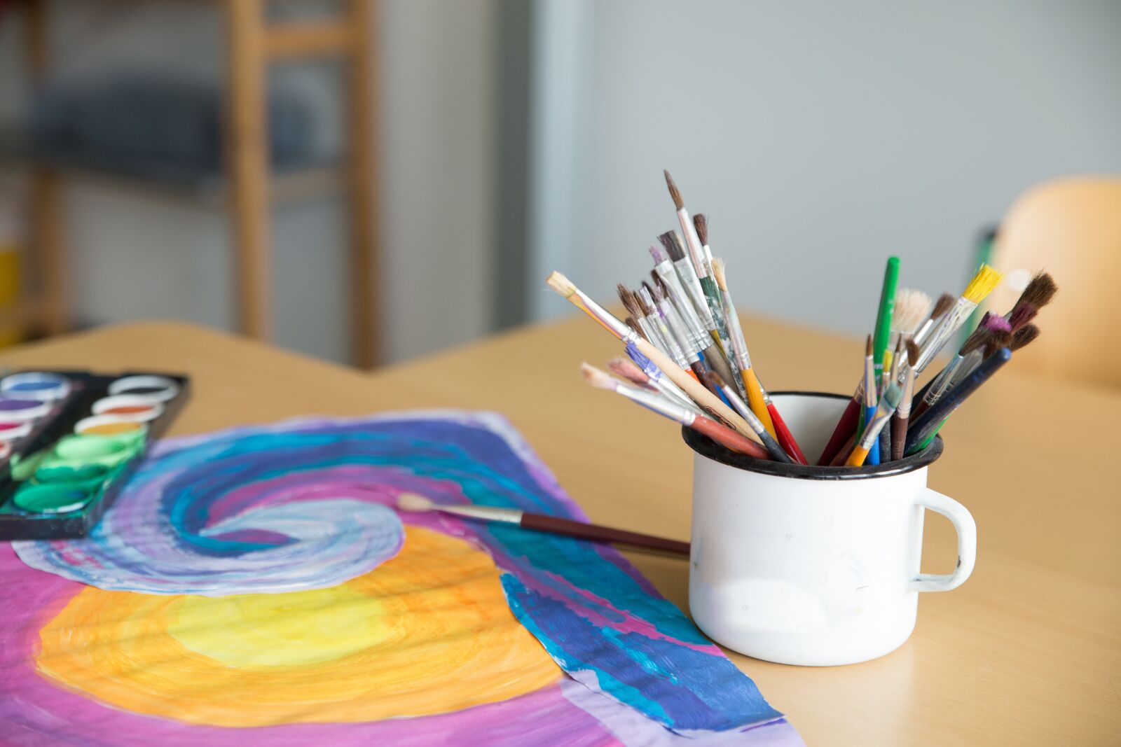 Canon EOS 6D sample photo. School, paint, art photography