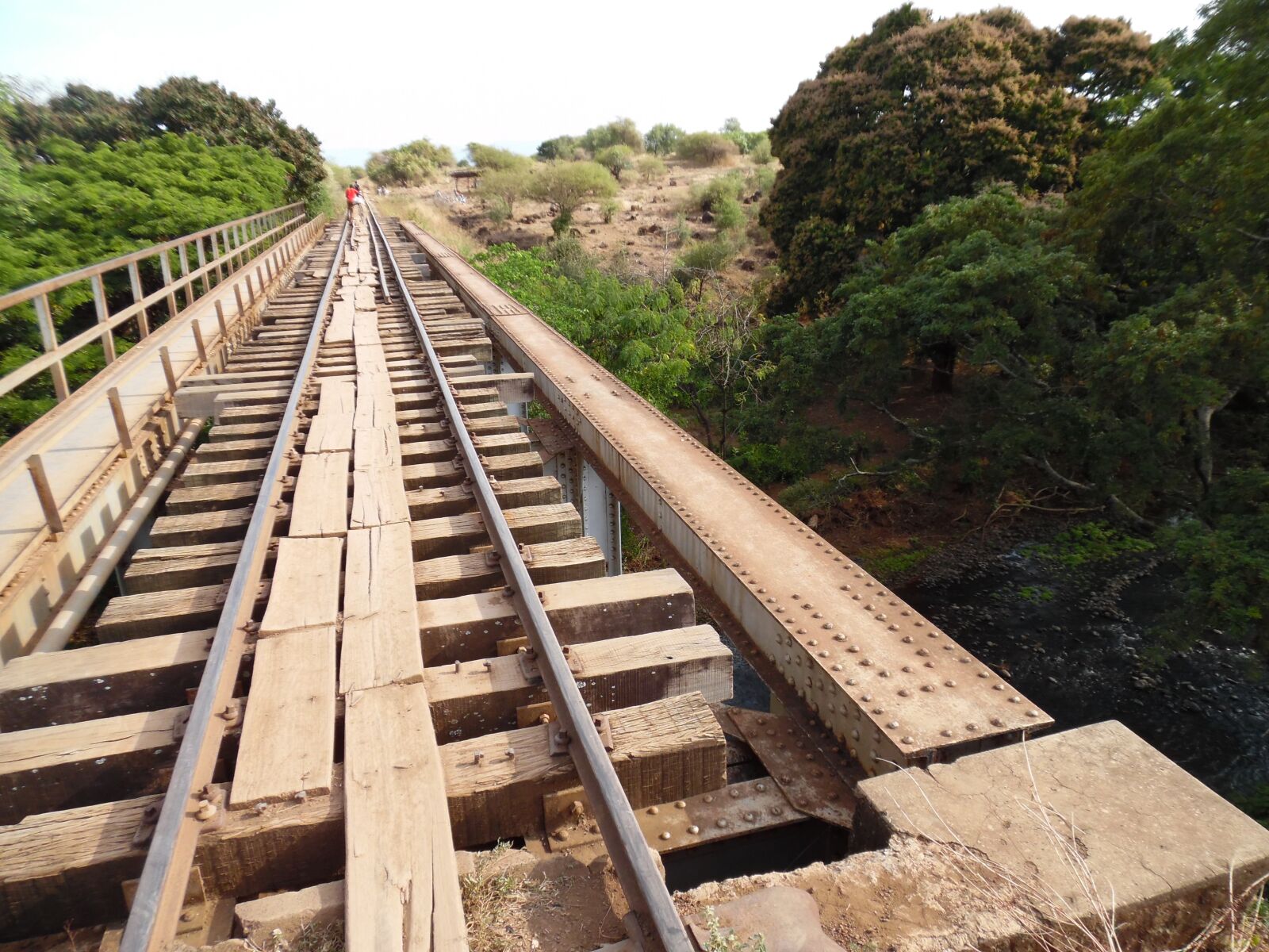 Samsung WB35F/WB36F/WB37F sample photo. Africa, railway, river photography