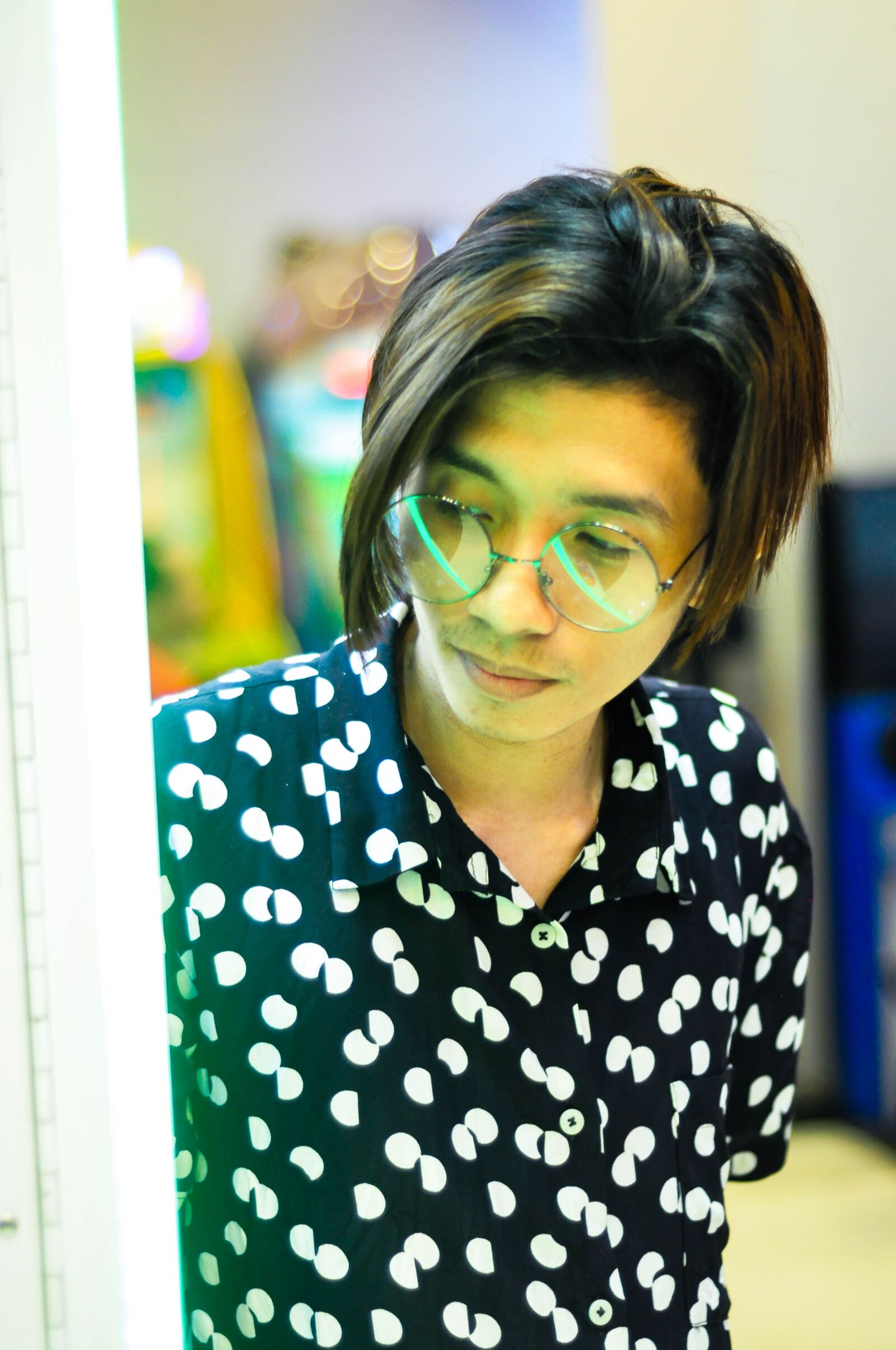 Nikon D5000 sample photo. Korean, philippines, glasses photography