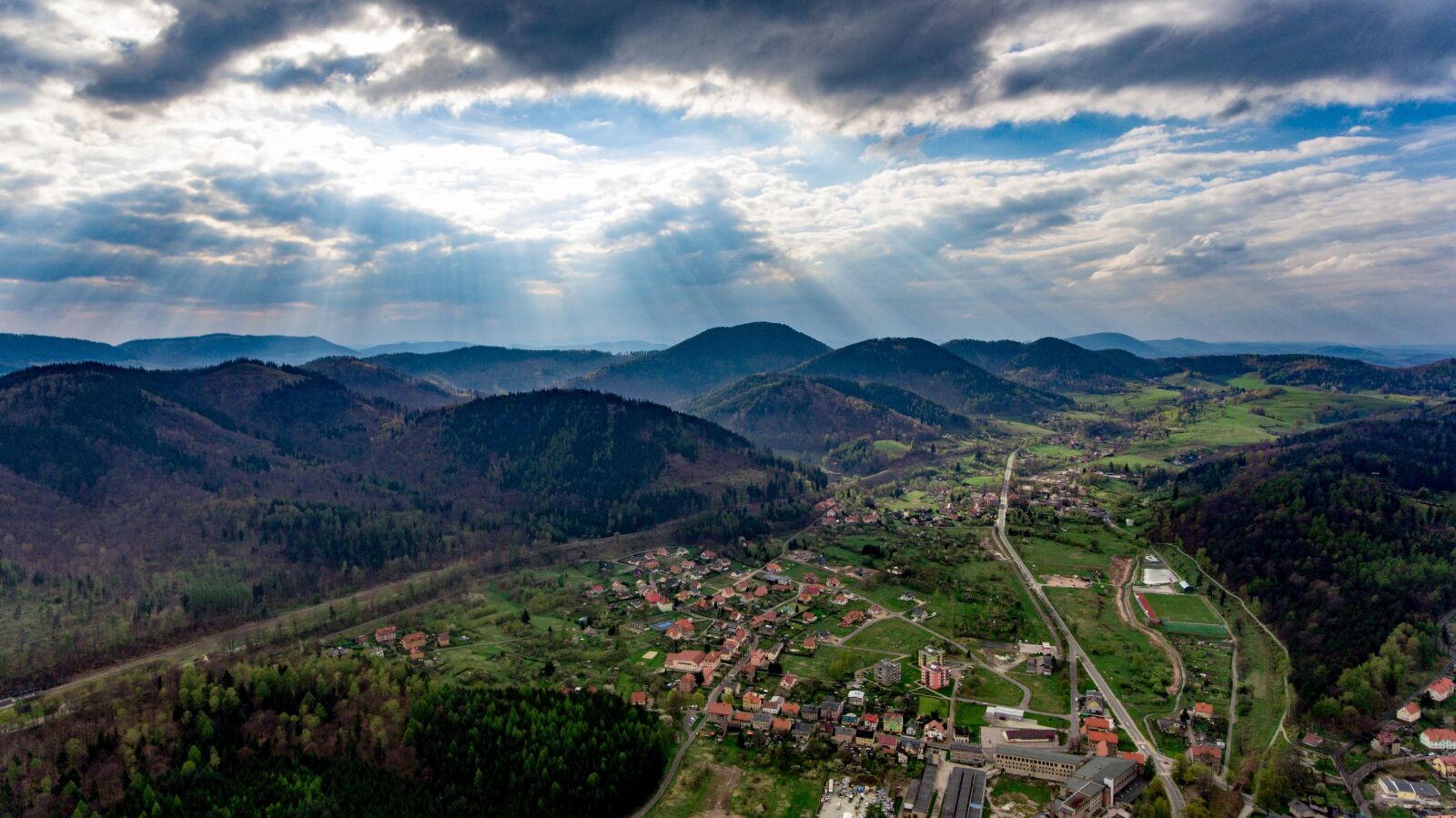 DJI FC330 sample photo. Mountains, forests, landscape photography