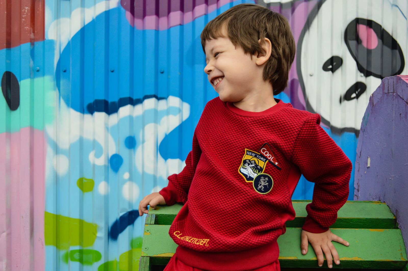 Nikon D3200 sample photo. Laughs, smiling, baby photography