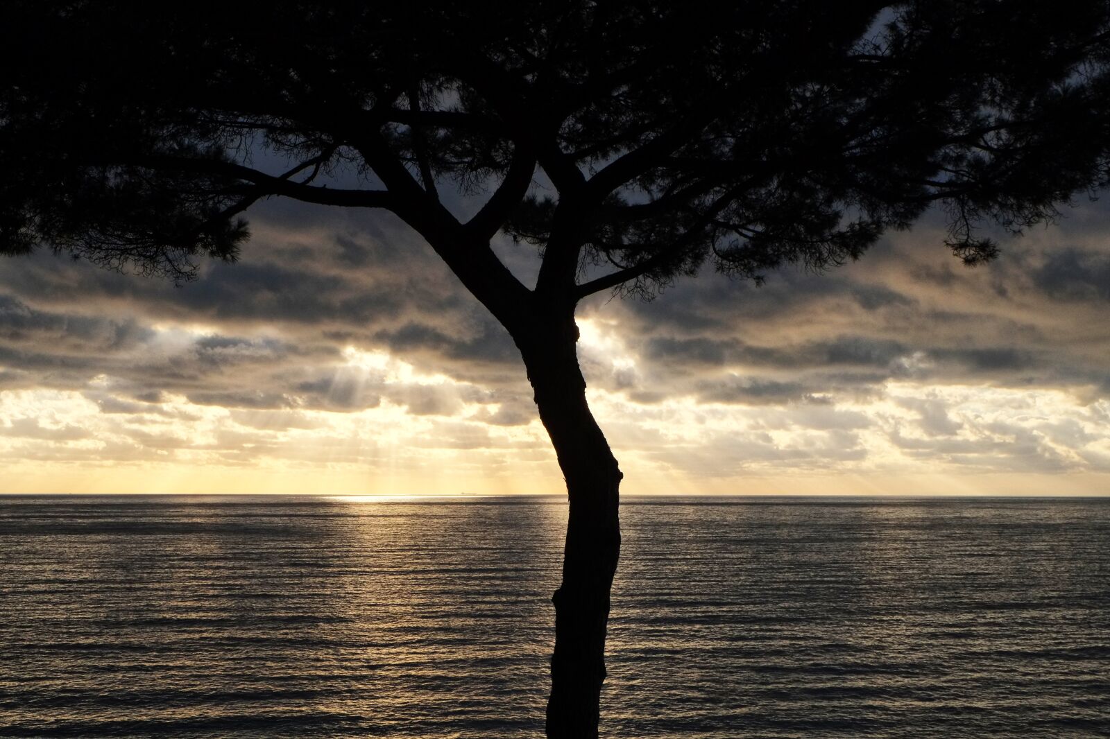 Fujifilm X-E1 sample photo. Sunset, sea, clouds photography