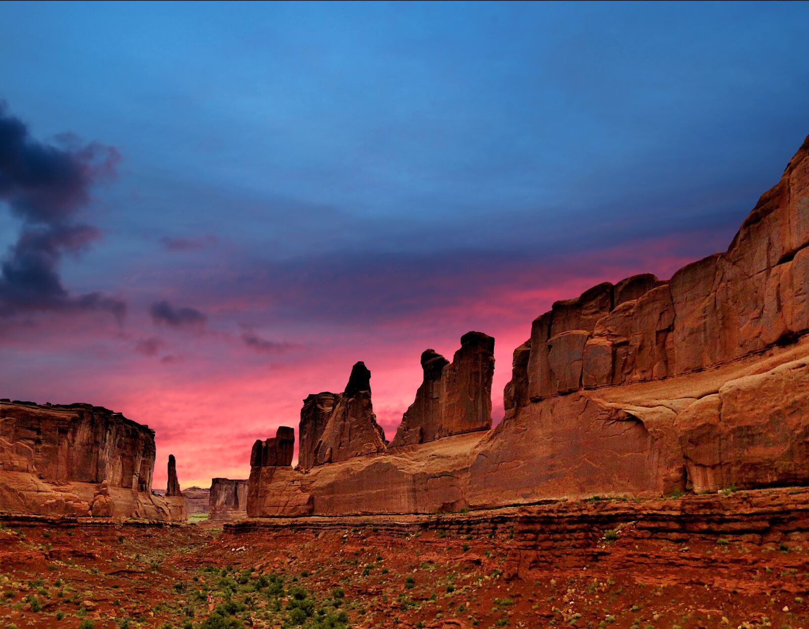 Canon PowerShot G1 X Mark III sample photo. Nature, sunset, arch national photography
