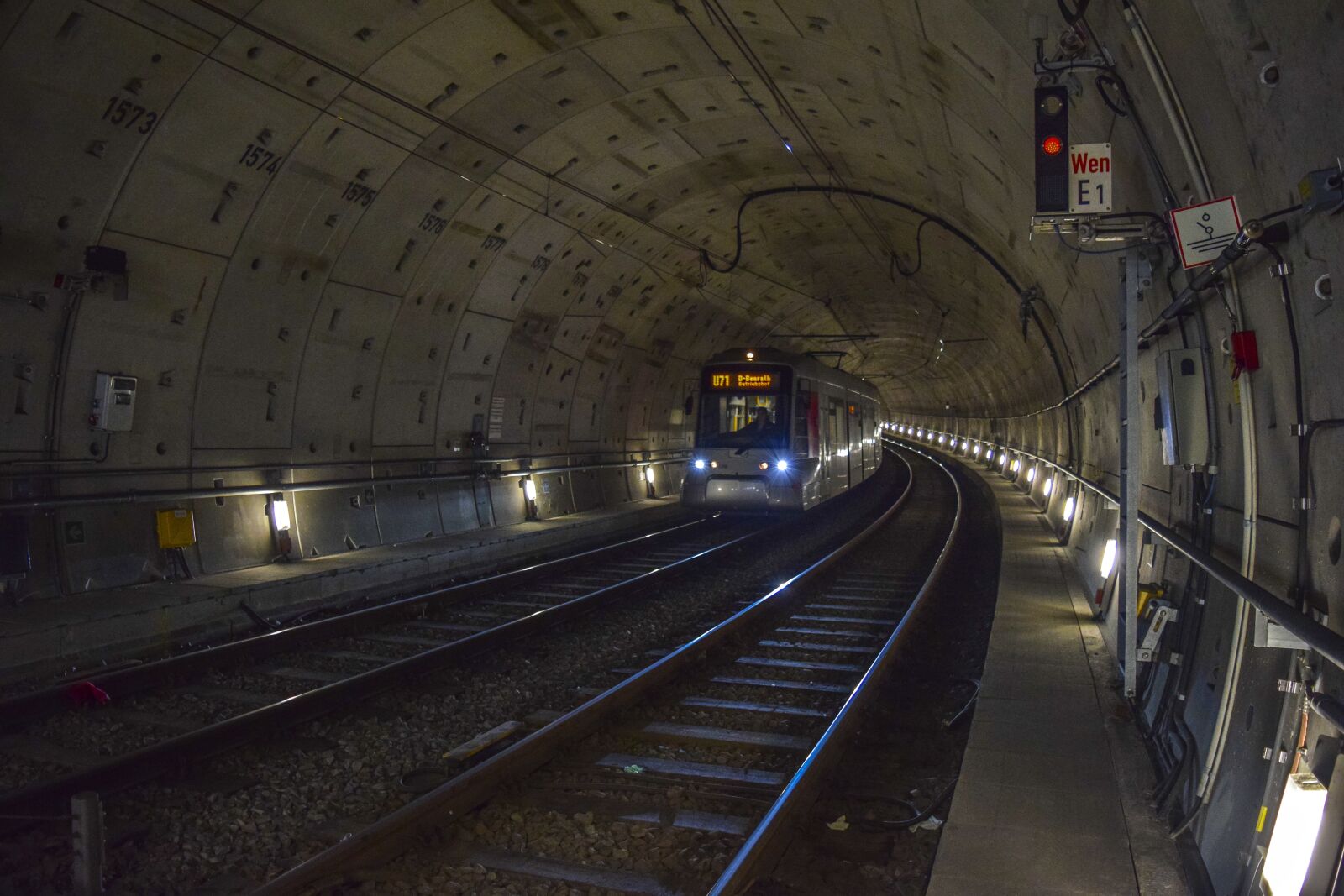 Nikon D3300 sample photo. Tunnel, metro, architecture photography