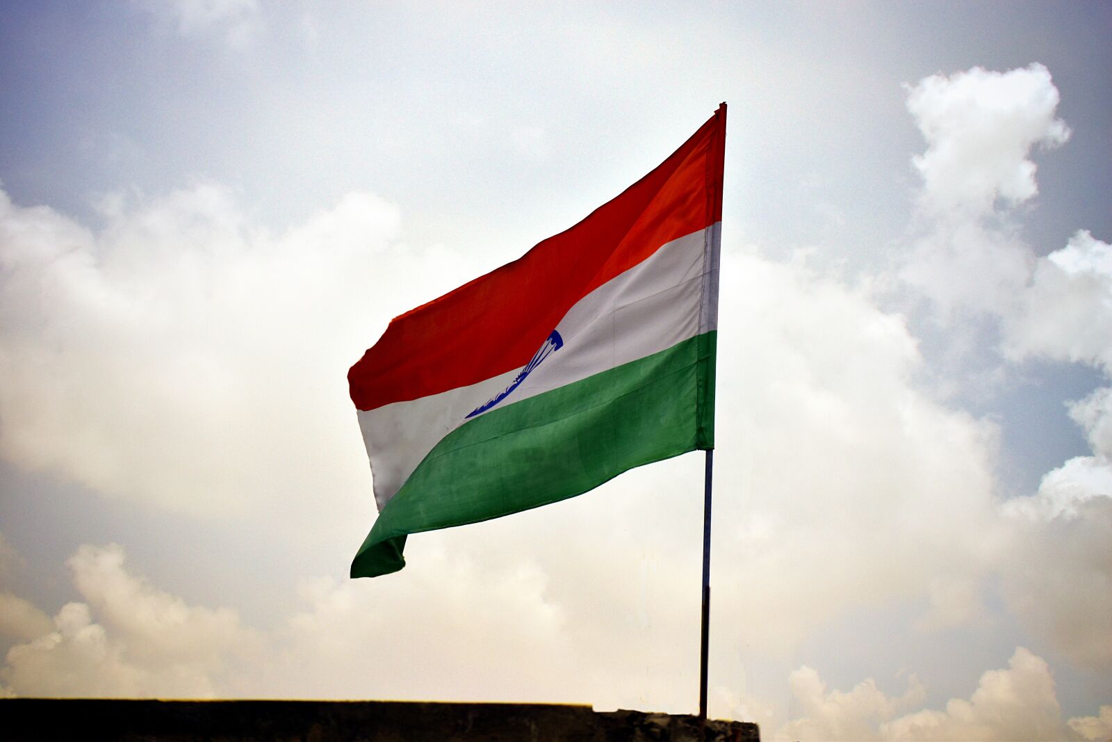 Nikon D5600 sample photo. Indian flag, flag, india photography