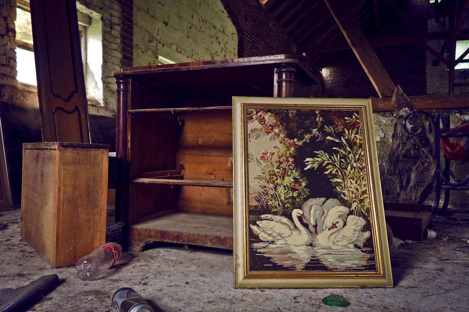 Olympus OM-D E-M10 sample photo. Lost places, building, old photography