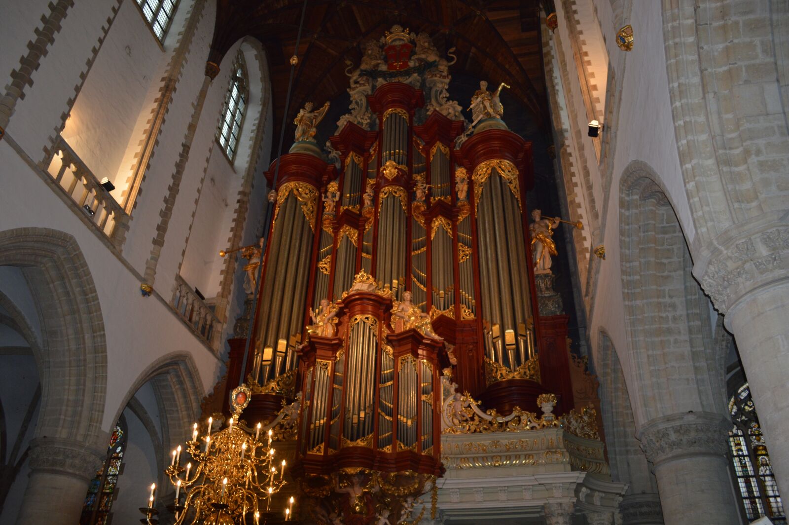Nikon D3200 sample photo. Organ, harlem, bavo photography