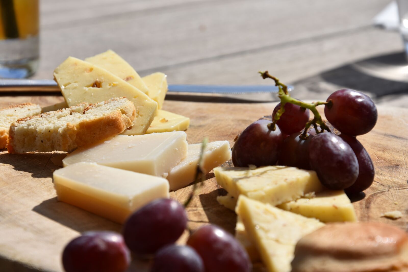 Nikon D3400 sample photo. Cheese platter, cheese plate photography