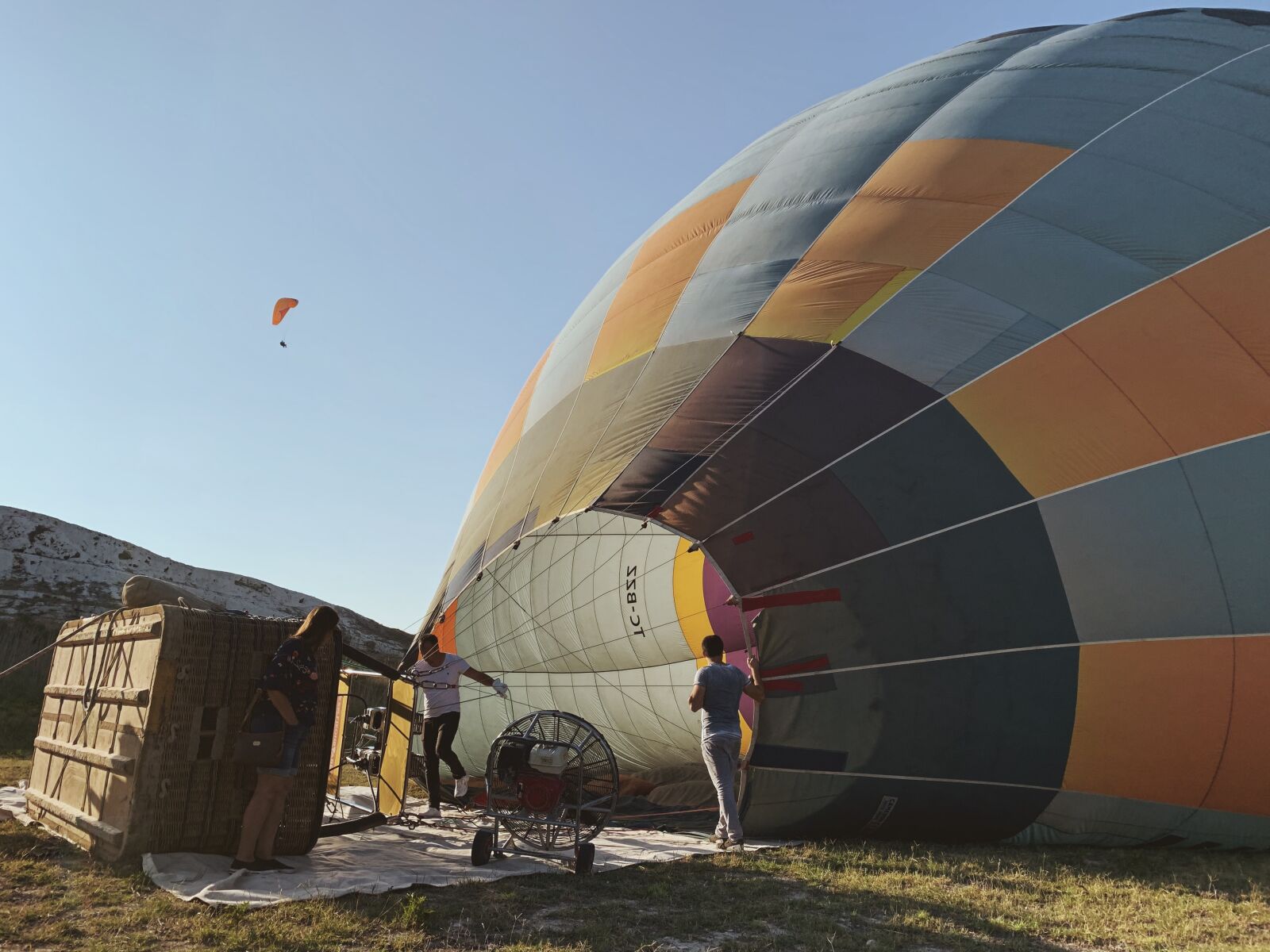 Apple iPhone XR sample photo. Balloon, turkey, sky photography