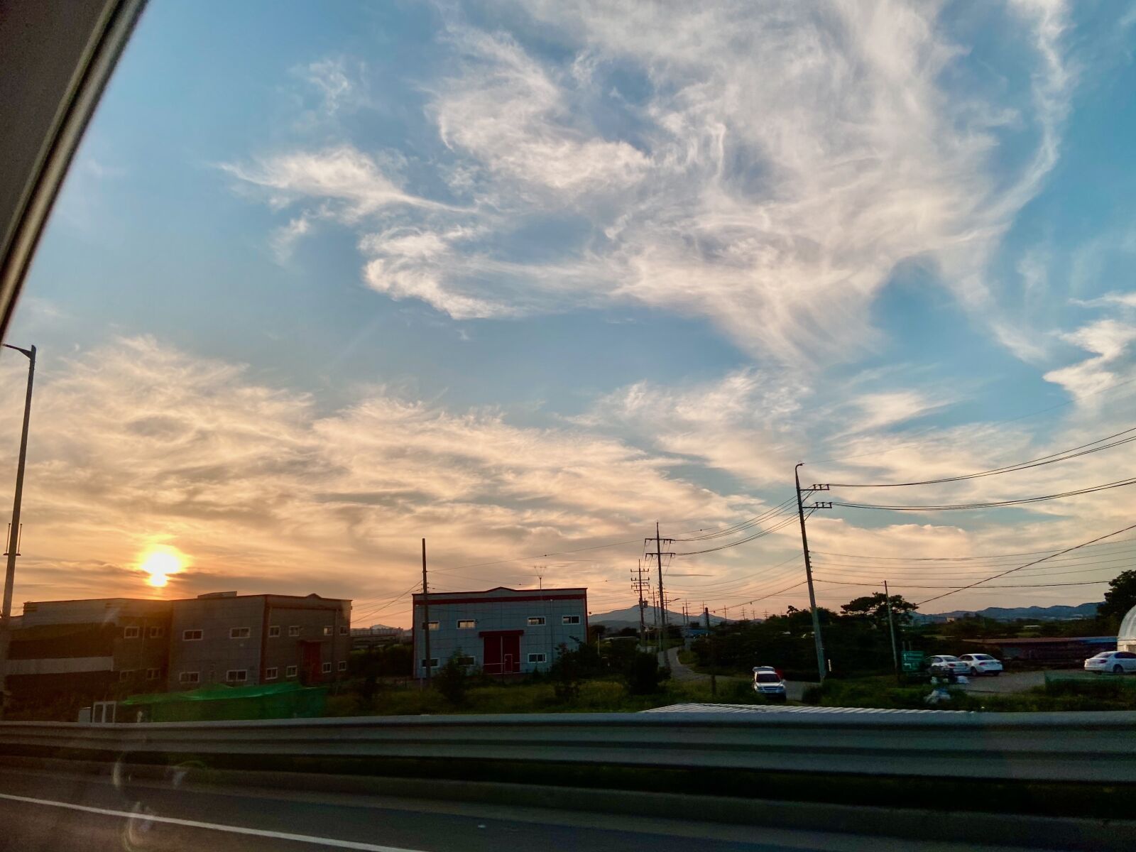 Apple iPhone 11 sample photo. Sky, road, clouds photography