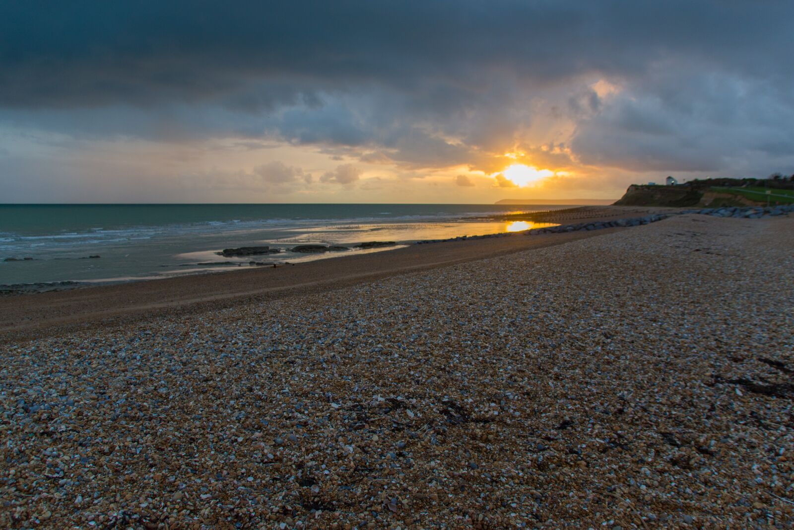 Pentax K-70 sample photo. Sunset, beach, sea photography