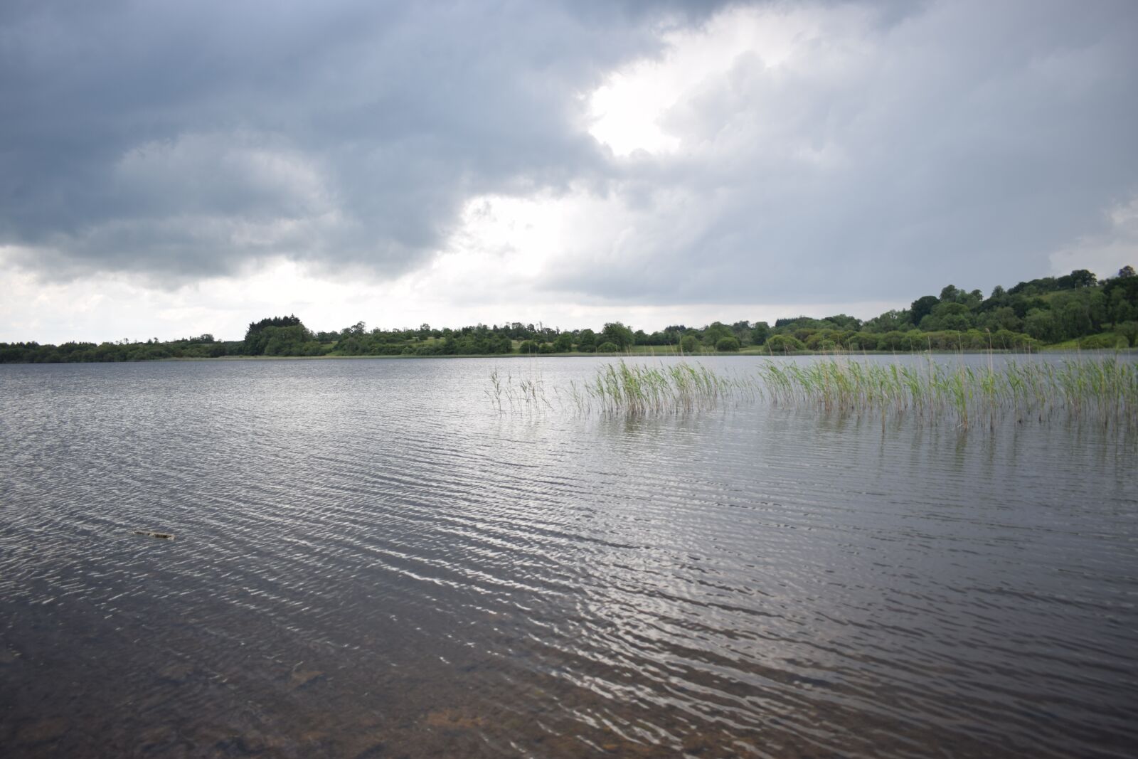 Nikon D3300 sample photo. Lake, view, storm photography