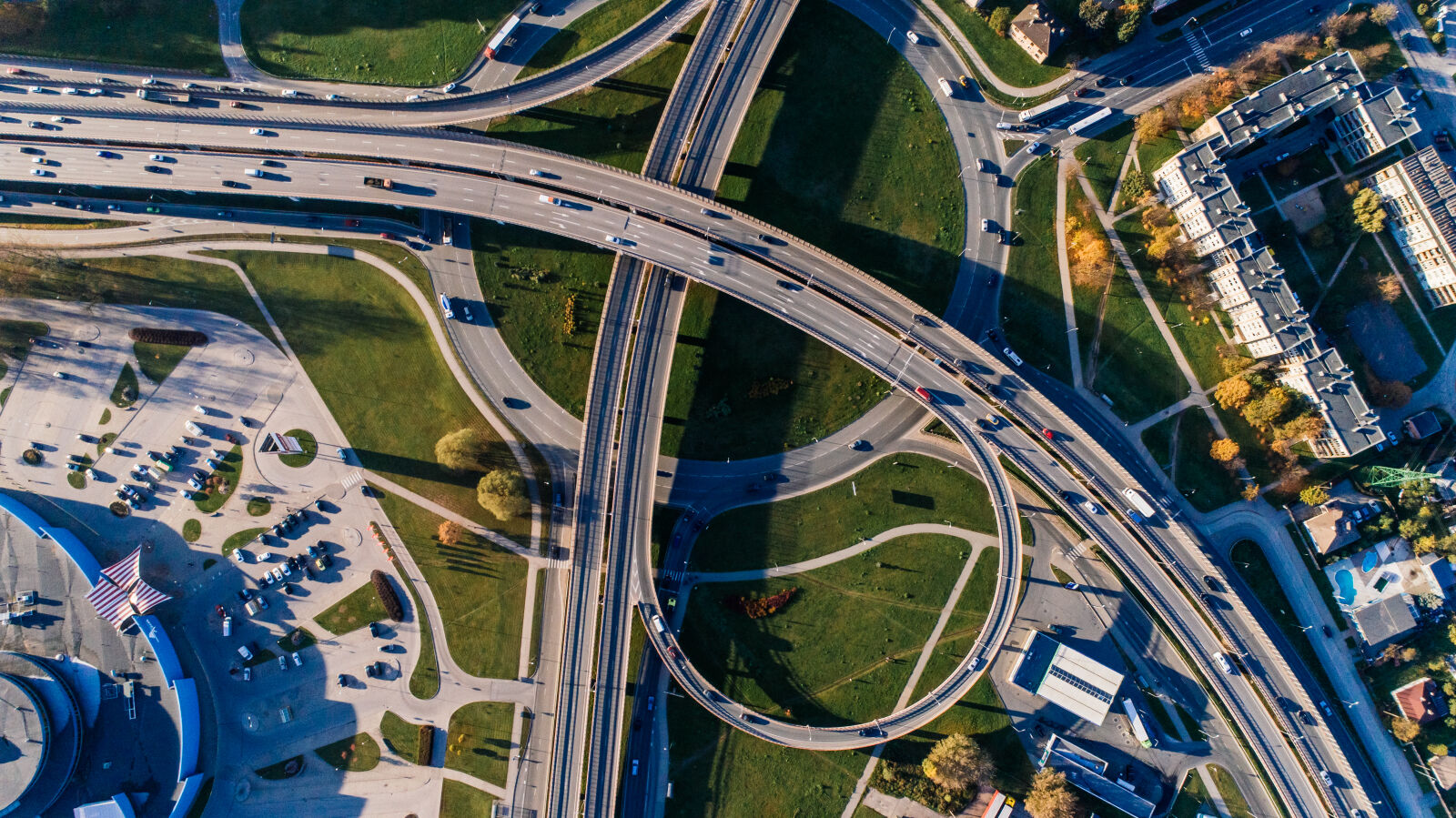 DJI FC6310 sample photo. Aerial, photography, of, concrete photography