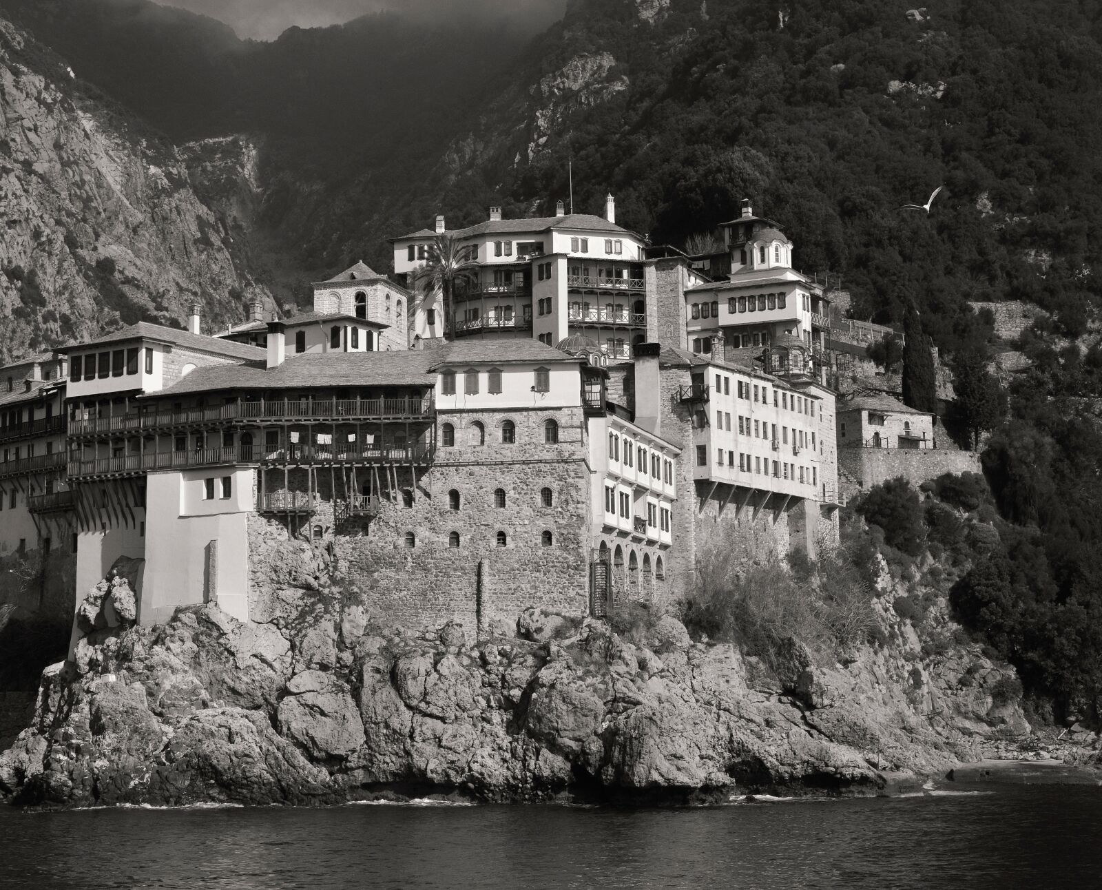 Nikon D610 sample photo. Athos mountain, greece, orthodox photography