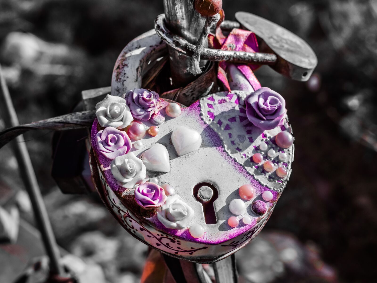 Nikon D3300 sample photo. Love, padlock, lover's bridge photography