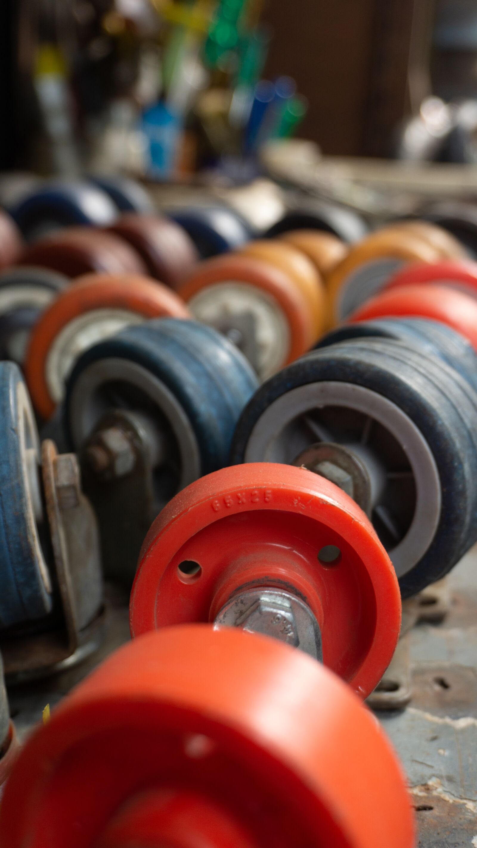 Sony a6000 sample photo. Wheels, red, wheel photography