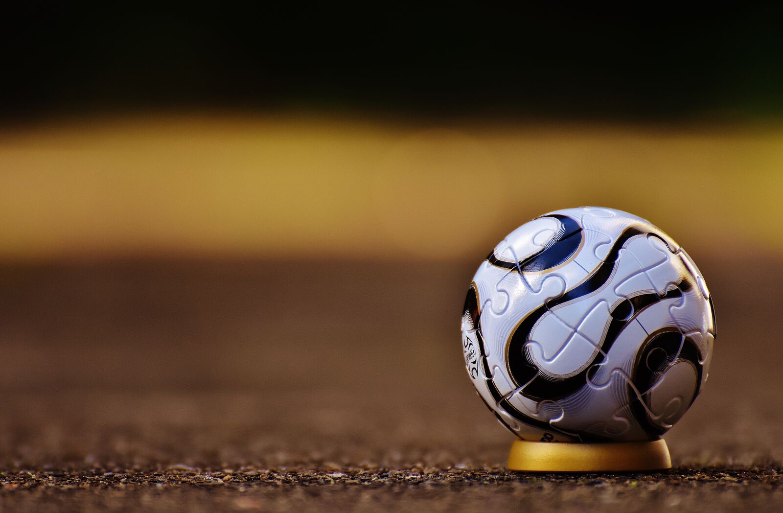 Nikon D7200 sample photo. Football, puzzle, puzzle ball photography