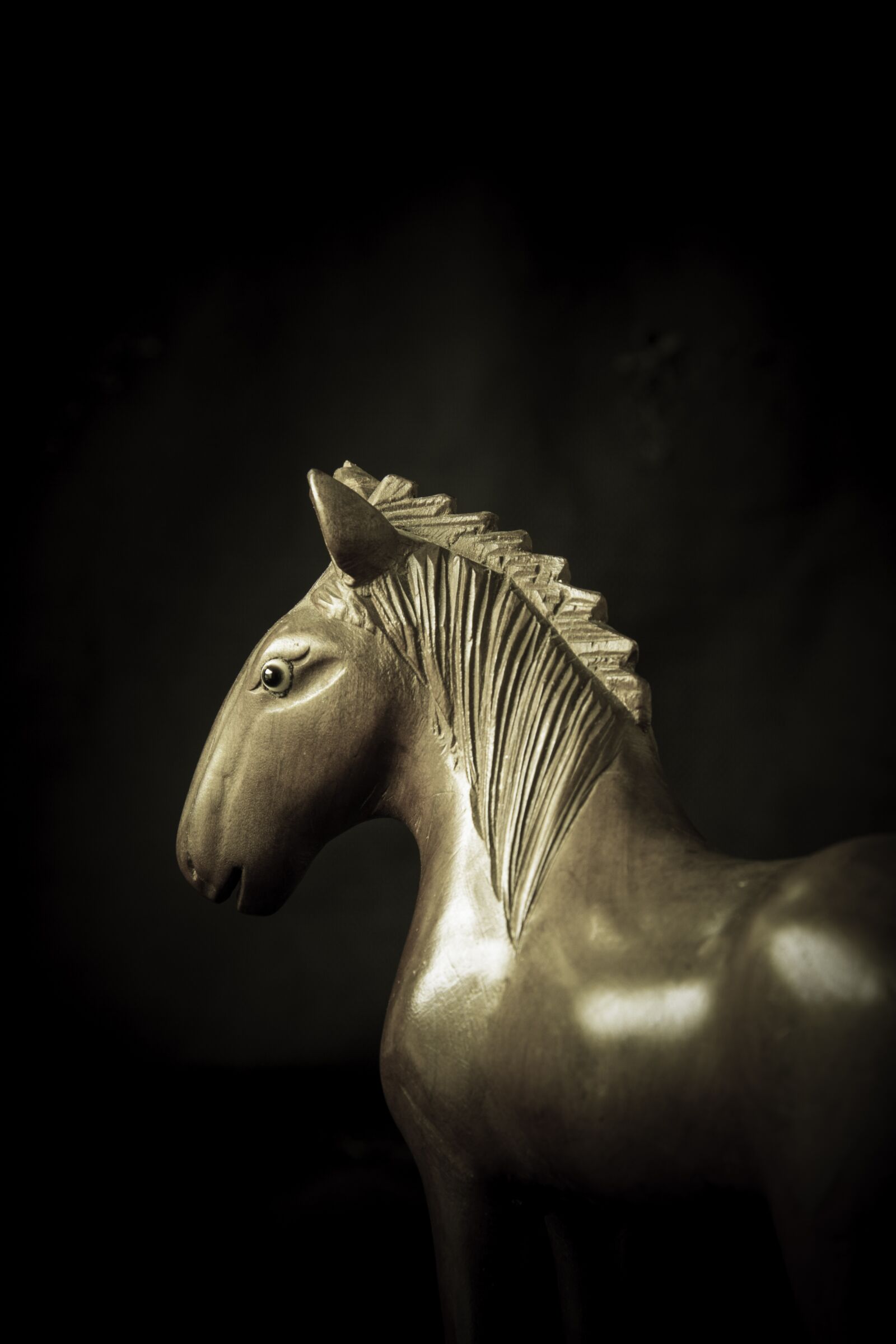 Canon EF-S 17-85mm F4-5.6 IS USM sample photo. Horse, troy, wooden photography